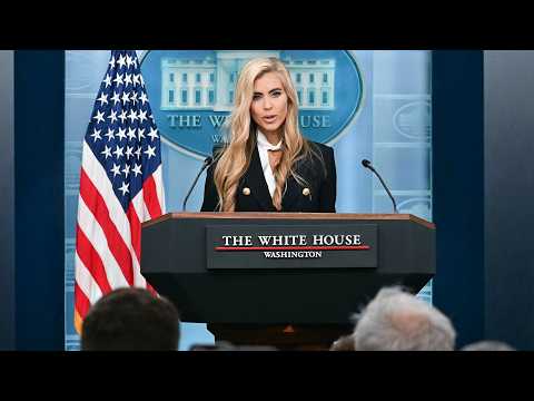 Watch Live: Katie Zacharia holds first briefing as White House press secretary | CBS News