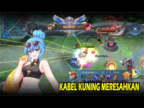 KABEL KUNING MERESAHKAN || FANNY FULL GAMEPLAY MLBB