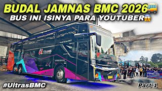 Download lagu Budal Jamnas BMC 2026 🔥 Bus Ini Isinya Para Youtuber Transum 😱| trip UTRANS “ Black Thunder Bird “ mp3