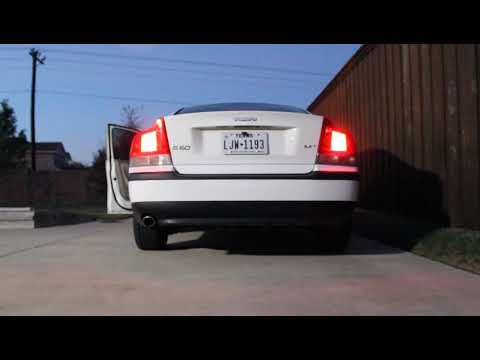 2004 Volvo S60 2.5T muffler delete