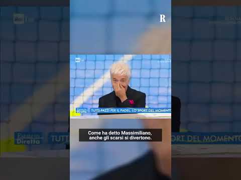 Quando Pietrangeli scherzava sul padel: 