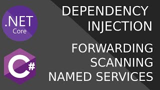 Dependency Injection advanced topics: forwarding, scanning, named services
