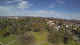 preview picture of video 'Mikes DJI Flame Wheel f550 Hexacopter w/GoPro Hero3 Black Edition First Flight Lavington Albury'