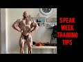 Jewett 4 days out Olympia 2021 | Pull Session | Five Peak Week Training Tips