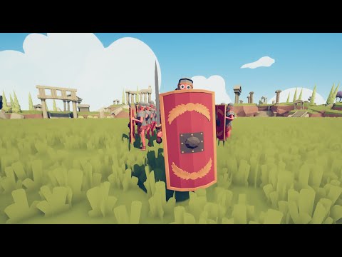 How To Make A Proper Roman Legionary 1st Century AD - Totally Accurate Battle Simulator (TABS)