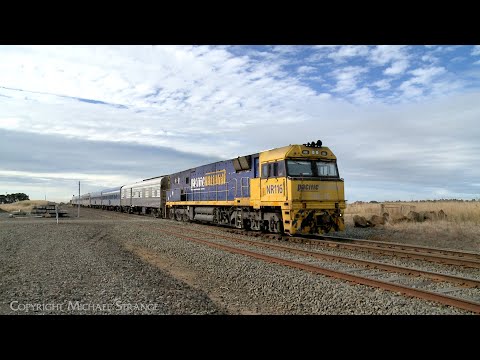 "The Overland" 2MA8 Journey Beyond Rail Expeditions Passenger Train (1/5/2023) - PoathTV Railways