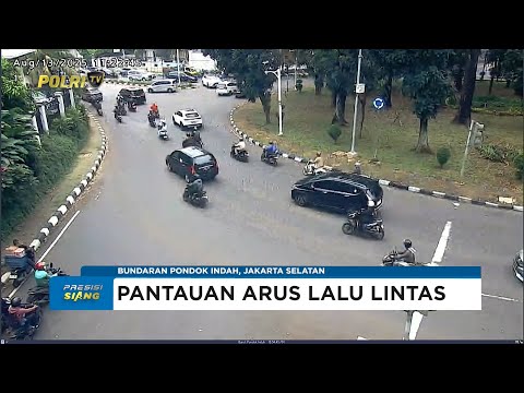NTMC POLRI - PANTAUAN ARUS LALU LINTAS SIANG 13/08/2025