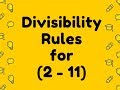 Divisibility Calculator Video