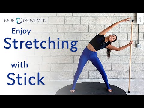 Stretching Exercises with a Stick - Improve Flexibility and Posture