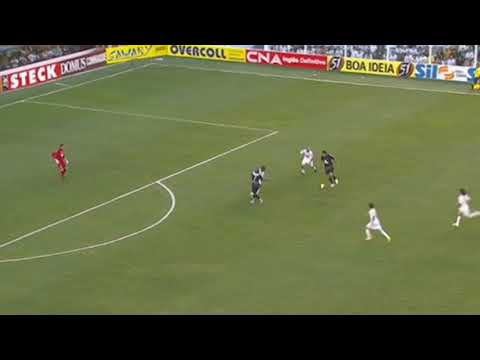 Golaço Do Ronaldo de Cobertura Contra o Santos Na Vila Belmiro