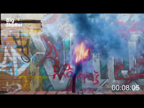 BSF25 Small Smoke Bomb Purple By Big Shotter Fireworks - 30 Seconds