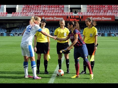10.11.2013: FC Barcelona - FC Zürich Frauen (1080p HD)