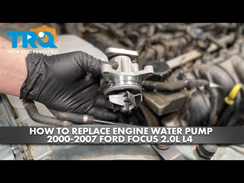 How to Replace Engine Water Pump 2000-2007 Ford Focus 2.0L L4