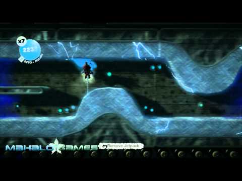 Little Big Planet Walkthrough - The Wilderness - Jetpack Tunnel