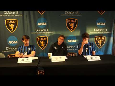 NCAA Men's Soccer First Round Press Conference: Luther