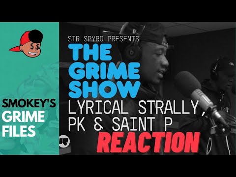 American Rapper First Time Hearing - Grime Show Lyrical Strally, PK & Saint P (YGG)(UK Rap Reaction)