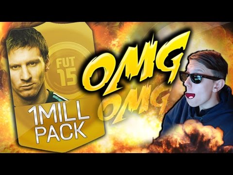 OMFG!!! 1 MILLION COIN PACKS!! FIFA 15 PACK OPENING
