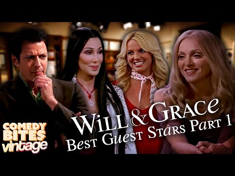 Best Will & Grace Guest Stars Part 1 (Parker Posey, Britney Spears, Cher) | Comedy Bites Vintage