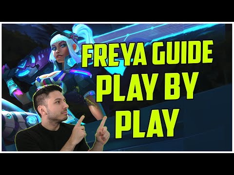 FREYA GUIDE PLAY BY PLAY! RANKED SMITE S10