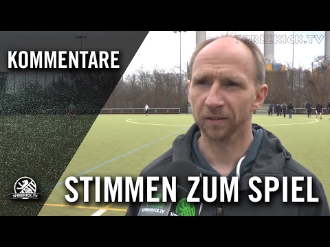 André Lassen (BSV 1892) - Die Stimme zum Spiel (BSV 1892 - RFC Liberta) | SPREEKICK.TV