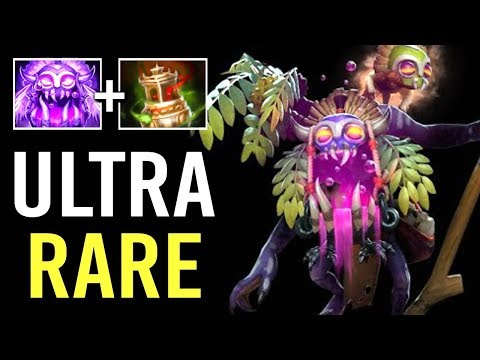NEW ULTRA RARE IMMORTAL Witch Doctor Vessel +1 Maledict Epic Gameplay iceiceice WTF Dota 2