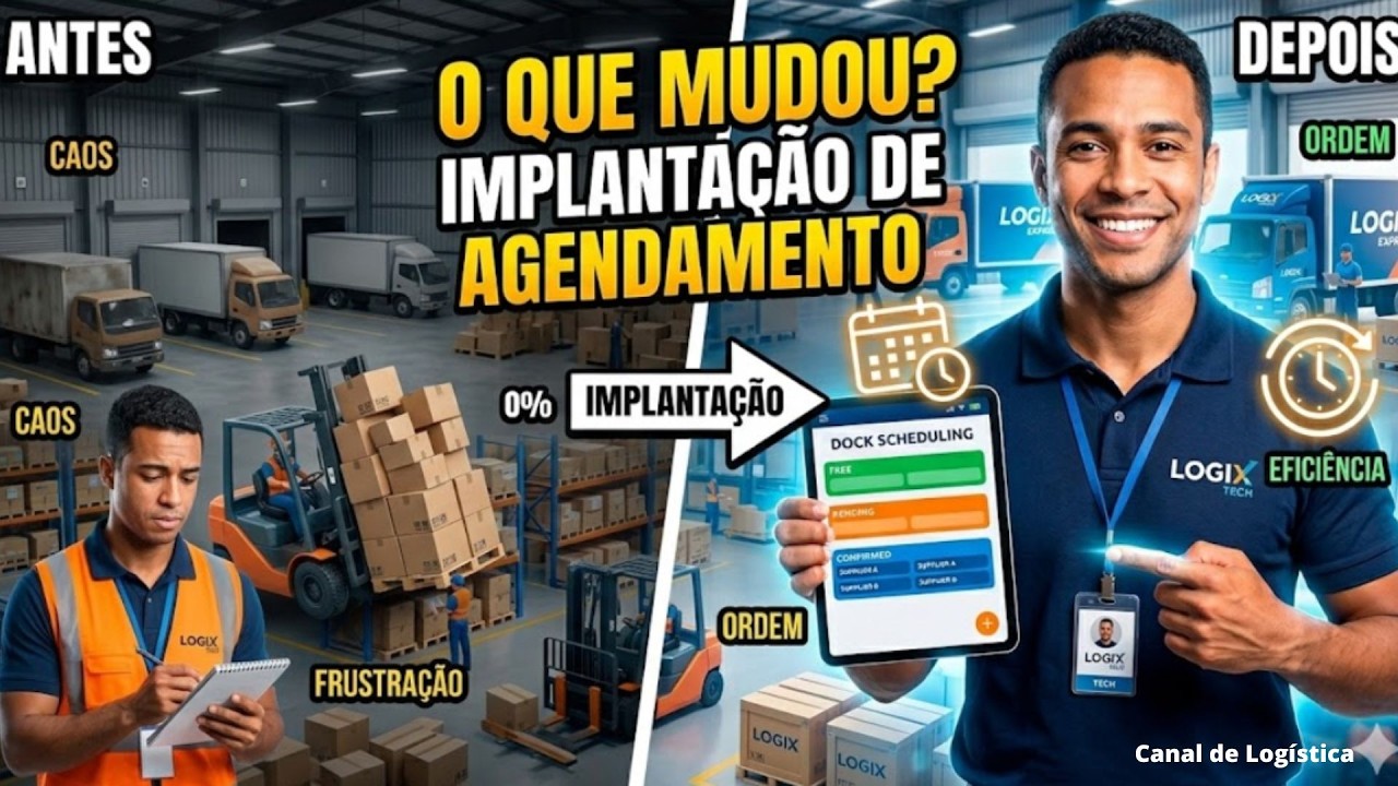 Agendamento de Fornecedores na Logística