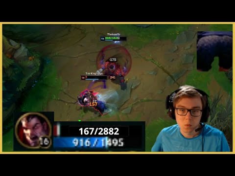 When Thebausffs Sion Tries to Take Down 167HP Darius.... | League of Legends Clip