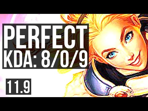 LUX vs ANNIE (MID) | 8/0/9, Legendary, 300+ games | KR Master | v11.9