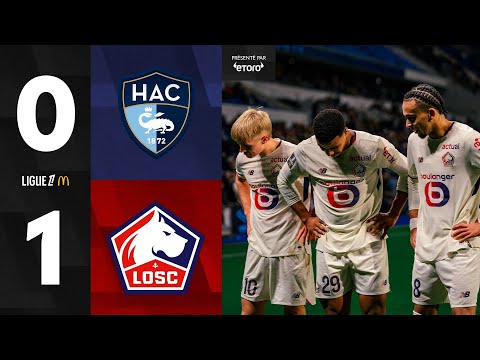 Highlights I A 10 contre 11, le LOSC s'impose au Havre (1-0) 💪 avec @etoro 🤝