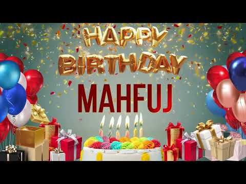 Mahfuj - Happy Birthday Mahfuj