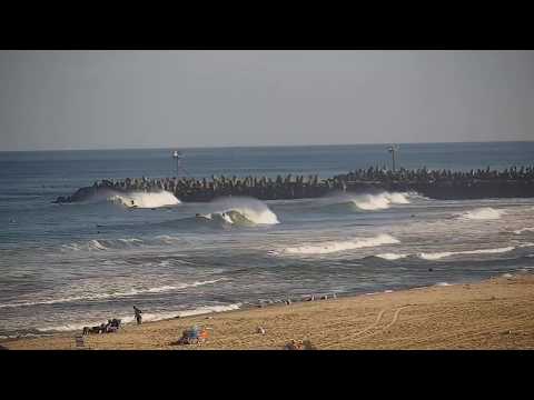 Hurricane Humberto Delivers Swell to New Jersey Surfers