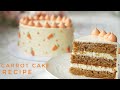 Incredibly Moist and Simple Carrot Cake/ 2 Recipes for Cream Cheese Frosting