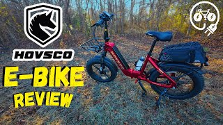 HOVSCO Step Through Folding E-Bike (Walkthrough/Ride Test)