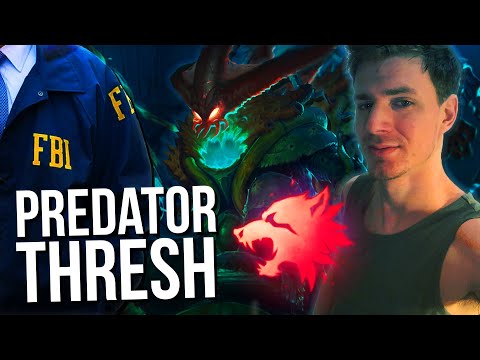 RANK 1 THRESH GOES PREDATOR TO COUNTER ENCHANTERS!? - League of Legends
