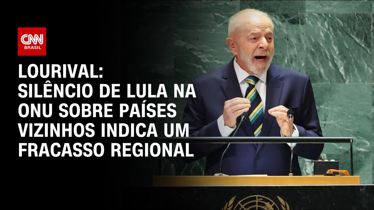 Lourival: Silêncio de Lula na ONU sobre países vizinhos indica um fracasso regional | CNN Prime Time