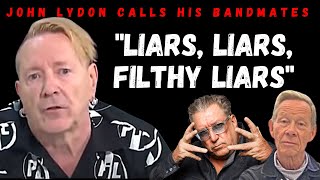 John Lydon calling bandmates &quot;Filthy Liars&quot; on GMB  7/9/21