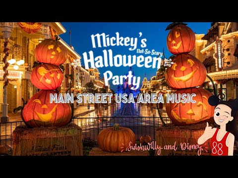Mickey's Not-So-Scary Halloween Area Party Loop | Main Street USA| Magic Kingdom