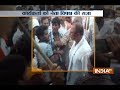 MP Congress Leader slaps party worker for throwing stone at cops