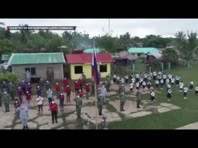 VIDEO: Philippine naval forces hold symbolic flag-raising ceremony on Fuga Island