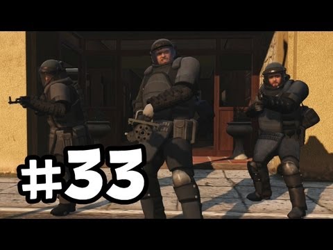 Grand Theft Auto 5 Part 33 Walkthrough Gameplay - Paleto Score Bank Heist - GTA V Lets Play