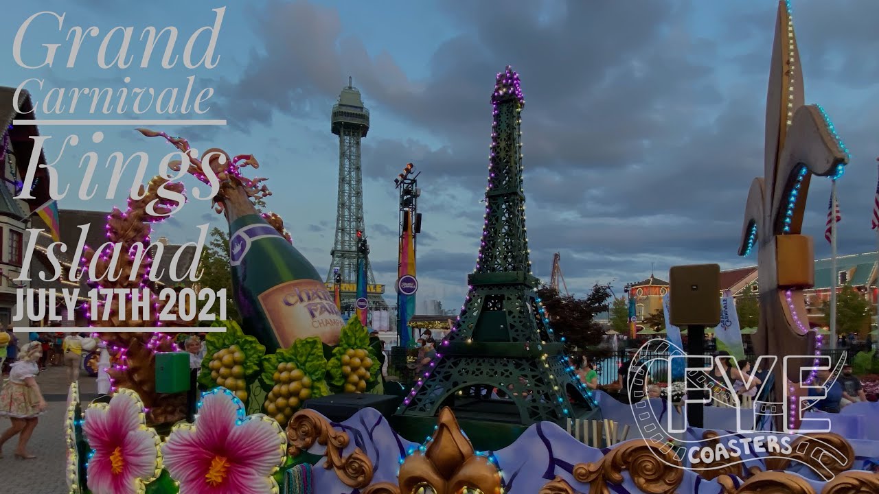Grand Carnivale Kings Island July 2021 4K