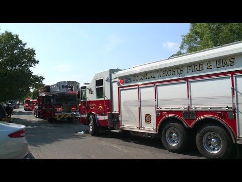 Fire evacuates Colonial Heights apartment building