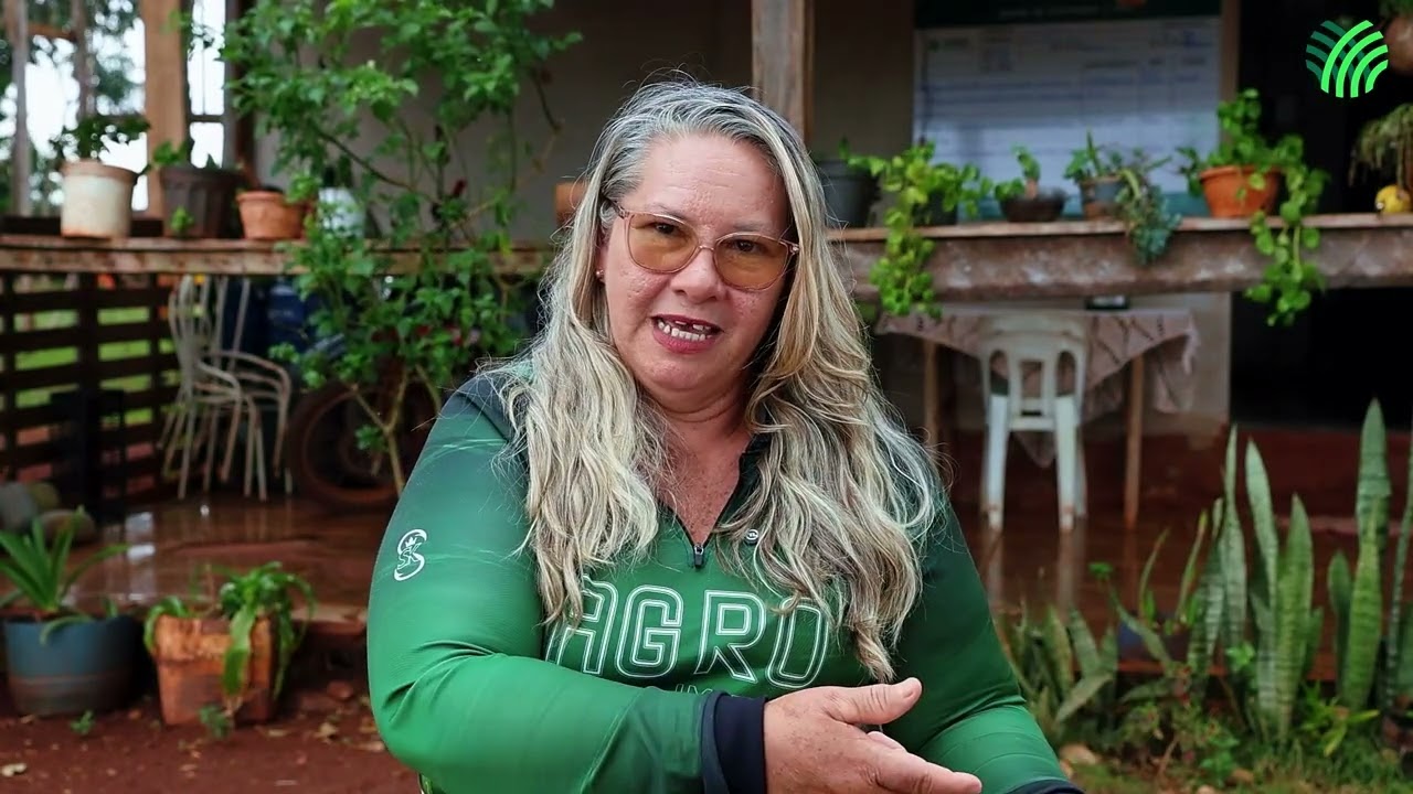 Ela ampliou a produção de mandioca e frutas com o apoio do Senar/MS