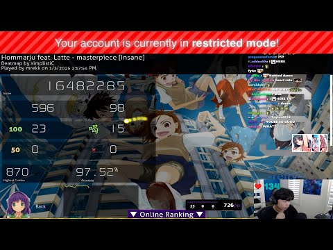 I am getting banned with that score