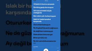 Berkay - bana sen gel (şarkı sözleri)