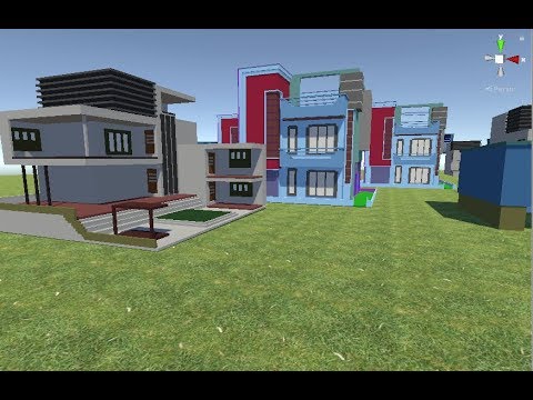 3d world by magica voxel and Unity