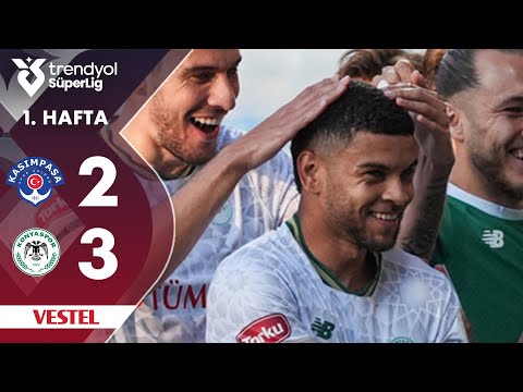 Vestel | Kasımpaşa (2-3) T. Konyaspor - Highlights/Özet | Trendyol Süper Lig - 2024/25