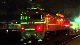 preview picture of video '2015.2.3 EF81 81単機回送 新津駅発車'