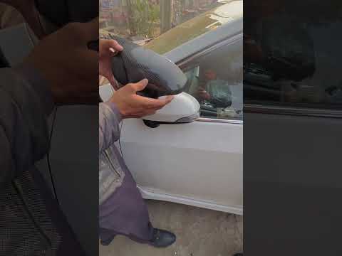 Batman style side mirror covers #shorts #viral #accessories #toyota