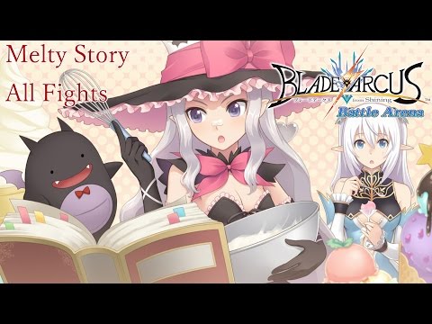 Melty Story Mode Walkthrough - Blade Arcus from Shining: Battle Arena [English, Full 1080p HD]